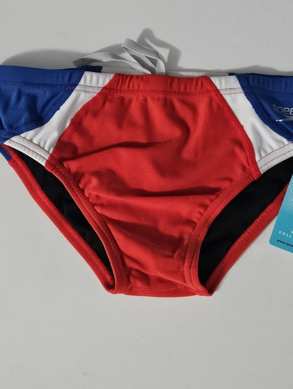Speedo Eco Endurance Size 28 Boys Mens Swim Trunks with Elastic Drawstring Waist